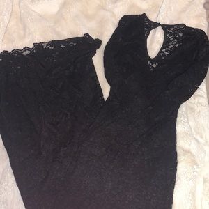 Brooke Lace V Neck Formal Dress from Windsor